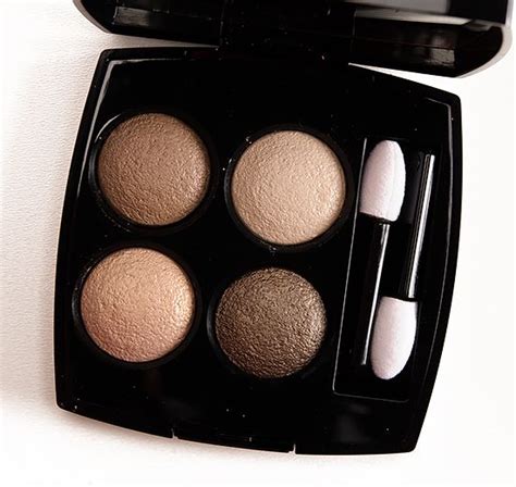 chanel eyeshadow quad tisse mademoiselle|Chanel 4 ombres eyeshadow.